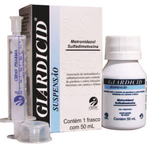 Giardicida Cepav Giardicid Cães e Gatos Suspensão 50ML