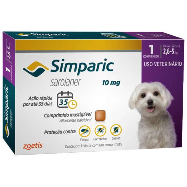 SIMPARIC 10MG 2,6 A 5KG (UNI)