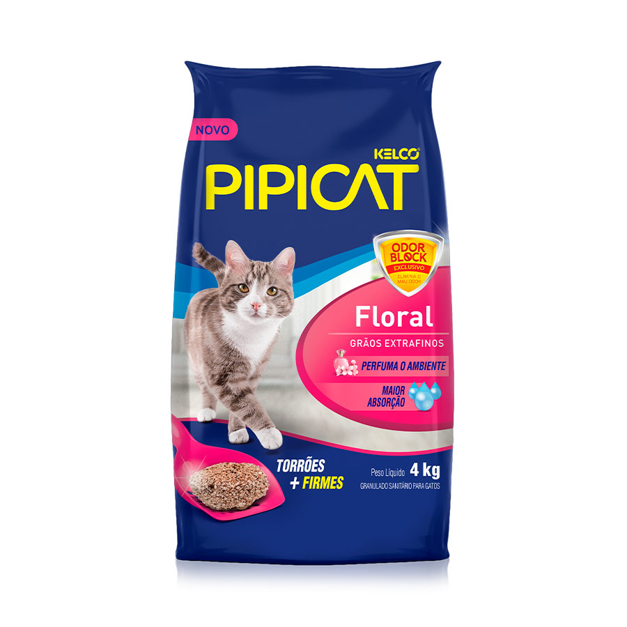 PIPICAT FLORAL 4kg