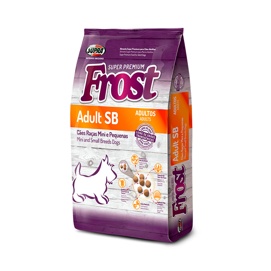 Ração Frost SB para Cães Adultos de Porte Mini e Pequeno 2,5KG