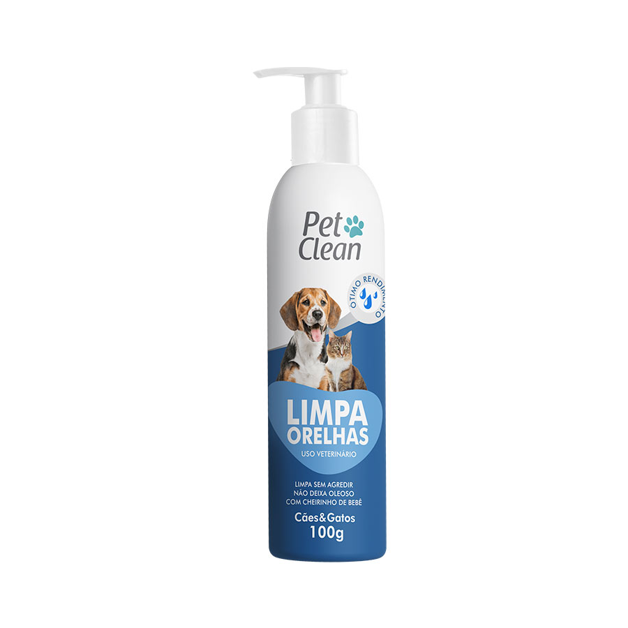 LIMPADOR DE ORELHA PET CLEAN ORBA 100ML