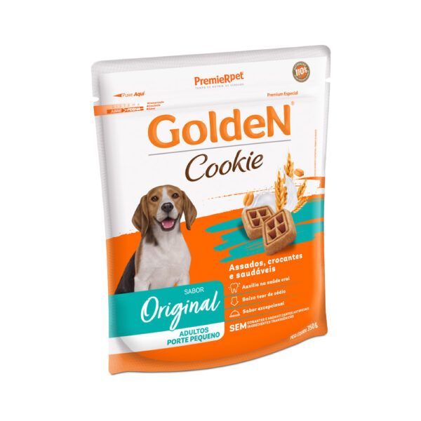 Biscoito Golden Cookie Original para cães adultos raças pequenas 350g