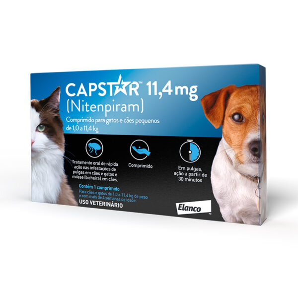 Capstar 11mg para Cães e Gatos de até 11kg