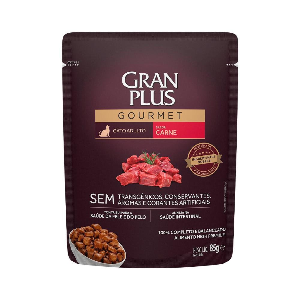 GP SACHE GATO AD CARNE 85G