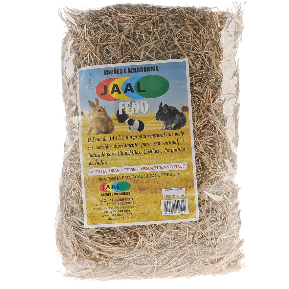 Feno Jaal para Roedores Feno 500g