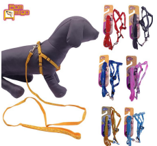 Kit GUIA + PEITORAL para cães - Tamanho G