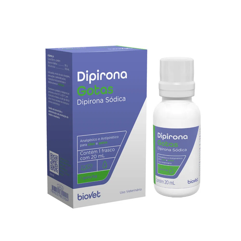 DIPIRONA GOTAS 20ML BIOVET
