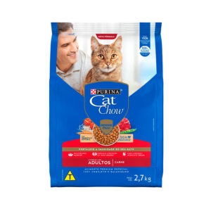 CAT CHOW Ps Adultos Carne 2,7kg BR