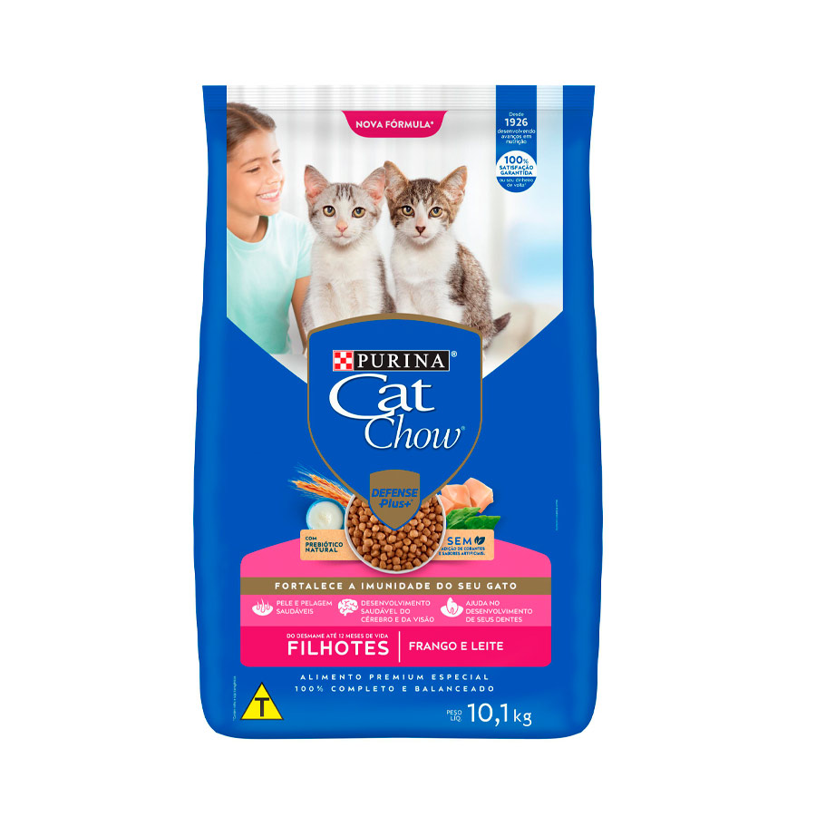 CAT CHOW Ps FilhFrangoeLeite 10,1kg BR