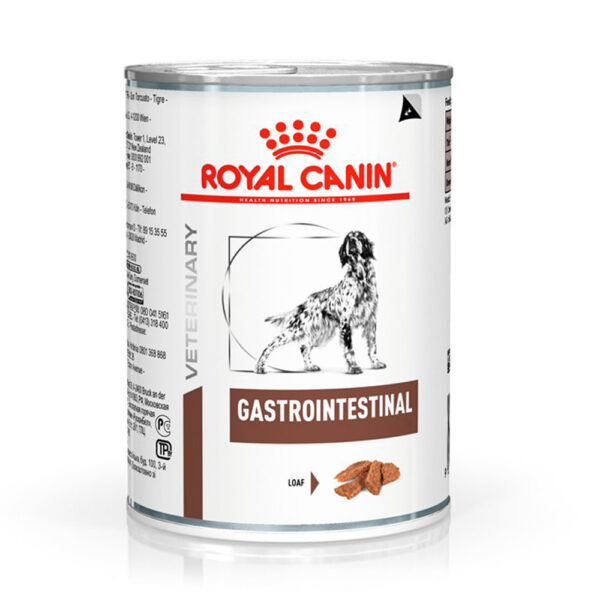 Ração Úmida Royal Canin Veterinary Diet Gastrointestinal para Cães Adultos com Sensibilidades Gastrointestinais - 400 g
