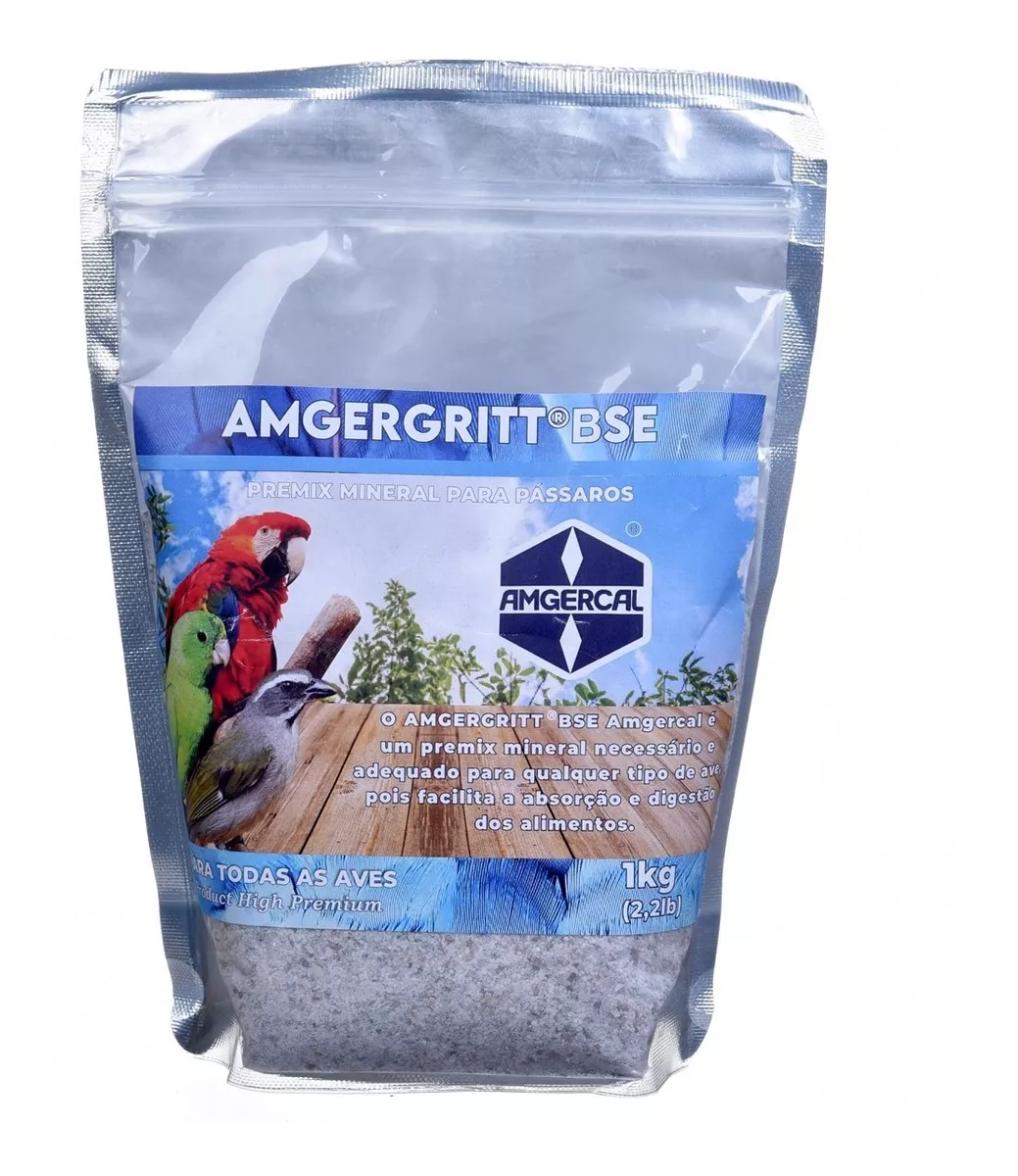 GRIT MINERAL AMGERGRITT BSE AMGERCAL - 1KG