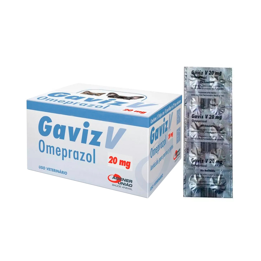 GAVIZ V 20MG / 5 STRIPS C/10 CAPSULAS