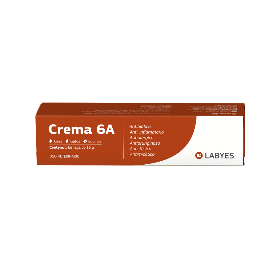Pomada Dermatológica Crema 6A 15g