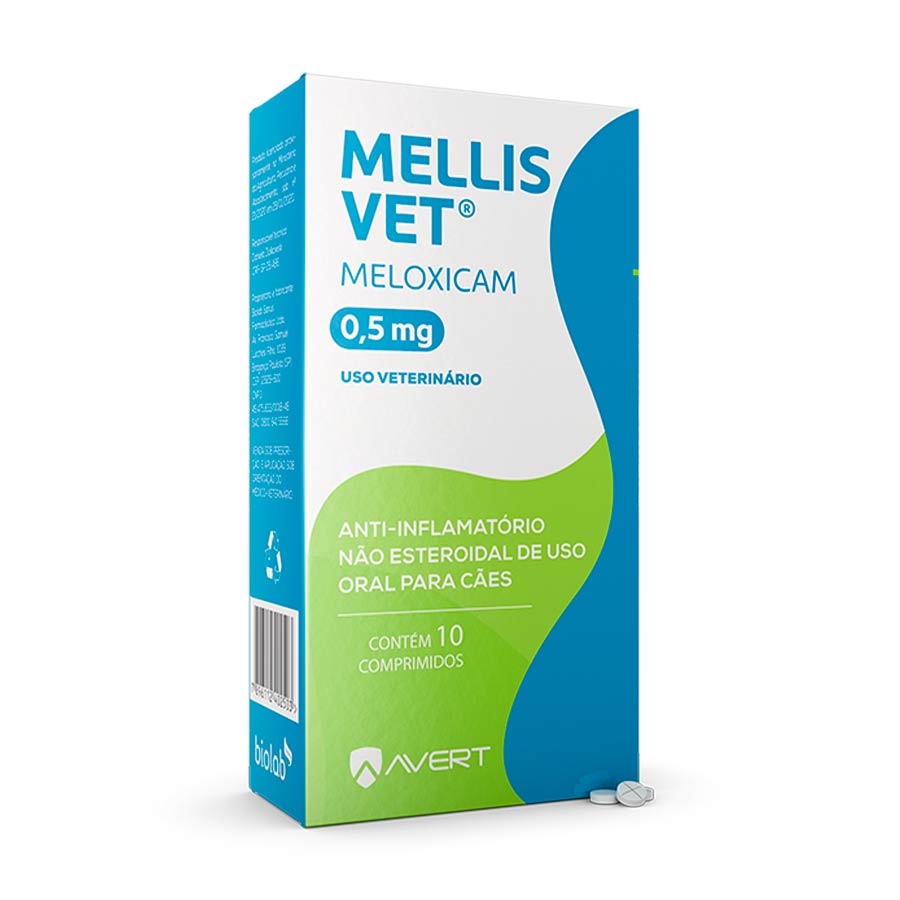 Mellis Vet Anti-inflamatório 0,5 mg