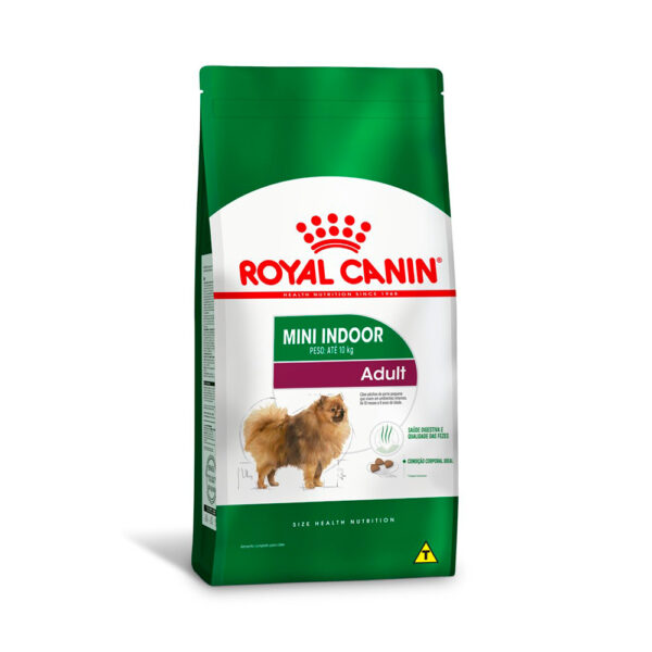 Ração Royal Canin Mini Indoor para Cães Adultos de Porte Pequeno 2,5 KG