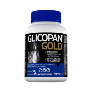 Glicopan Gold Vetnil 30 Comprimidos