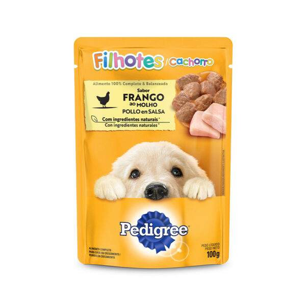 PEDIGREE SACHE FILHOTES FGO MOLHO 100GR