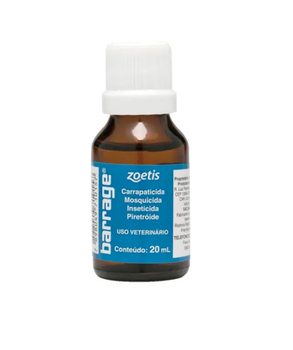 BARRAGE CARRAPATICIDA 20ML ZOETIS(E)