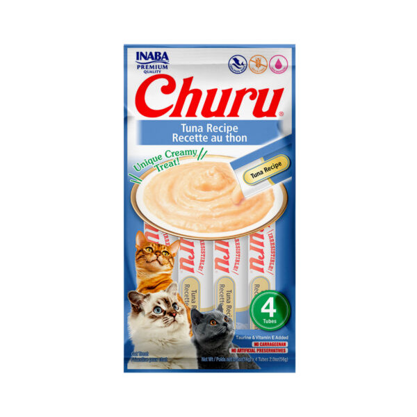 Purê Churu Atum para Gatos 56g