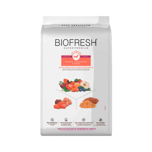 Ração Biofresh Light para Cães Adultos de Raças Pequenas e Mini 3KG