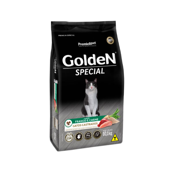 GOLDEN SPECIAL GATOS CASTRADO 10,1KG