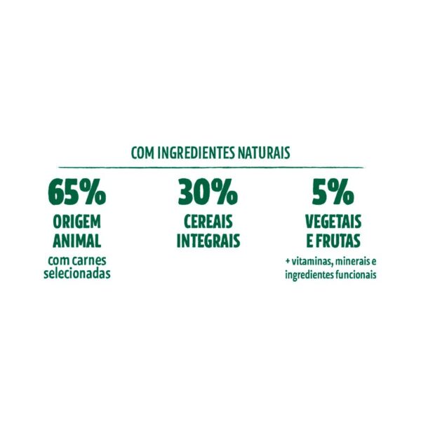 Ração Guabi Natural para Cães Filhotes de Porte Mini e Pequeno Sabor Frango e Arroz Integral 2,5KG - Imagem 2