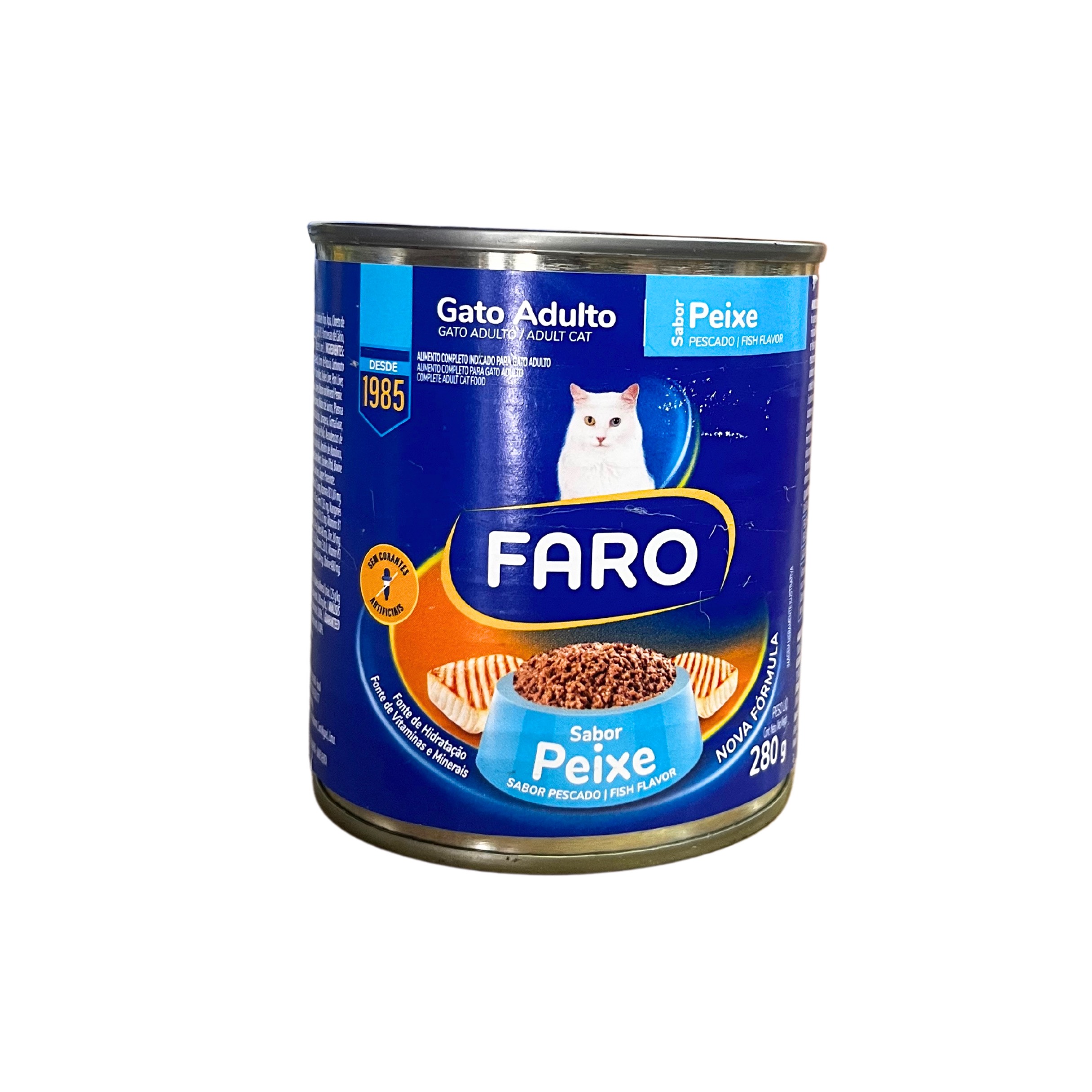 PATE FARO UMIDO GATO AD PEIXE 280G