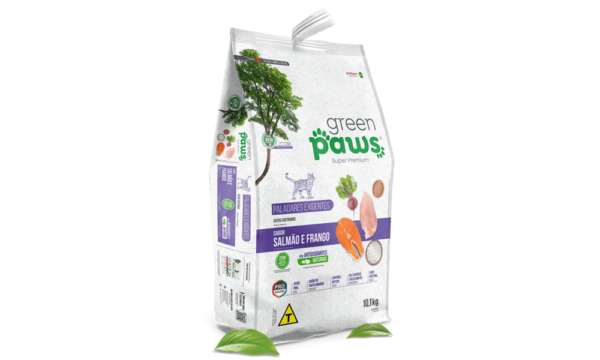 GREEN PAWS GATO CAST SALMAO 1,5KG