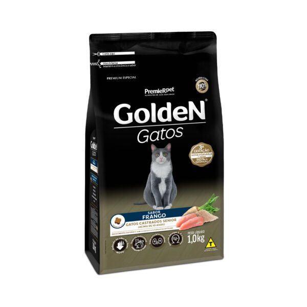 GOLDEN FORM GATO ADUL CAST SENIOR 1KG