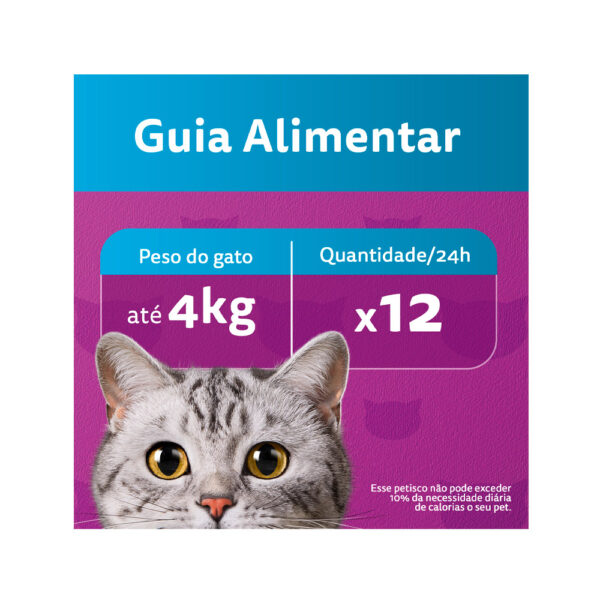 Petisco Whiskas Temptations Pelo Saudável para Gatos Adultos 40 g - Imagem 4