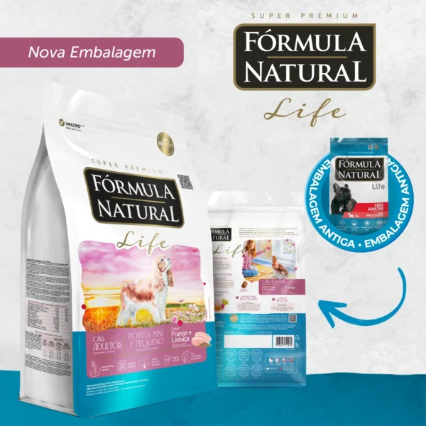 Ração Fórmula Natural para Cães Adultos Raças Mini e Pequenas 1kg - Imagem 3